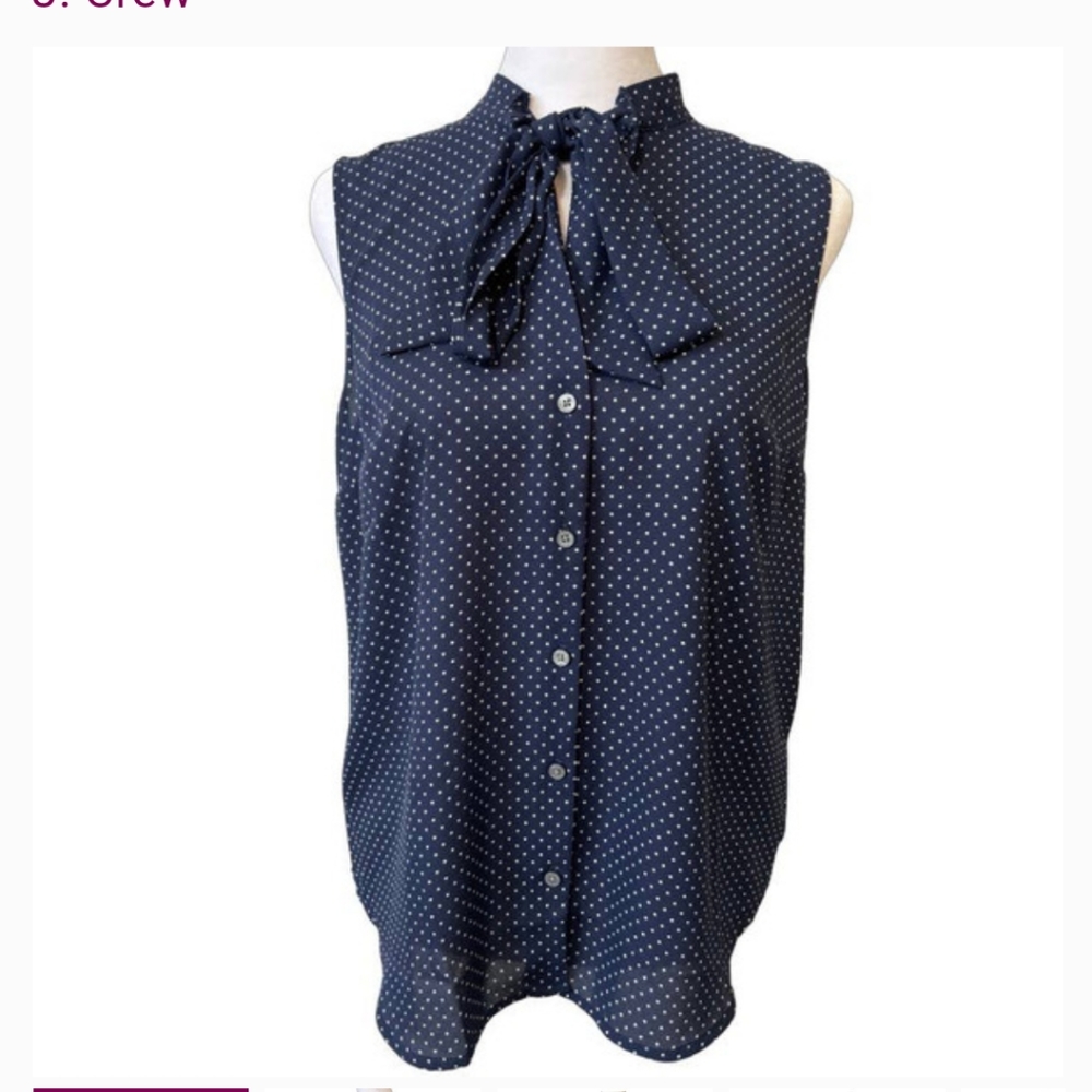 NWOT J-Crew Sleeveless Tank Top Size M
